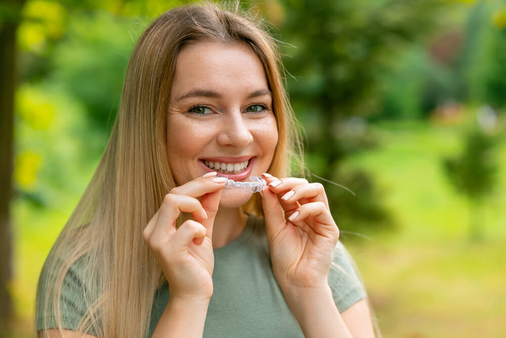 Clear aligners are one option for retainers. 