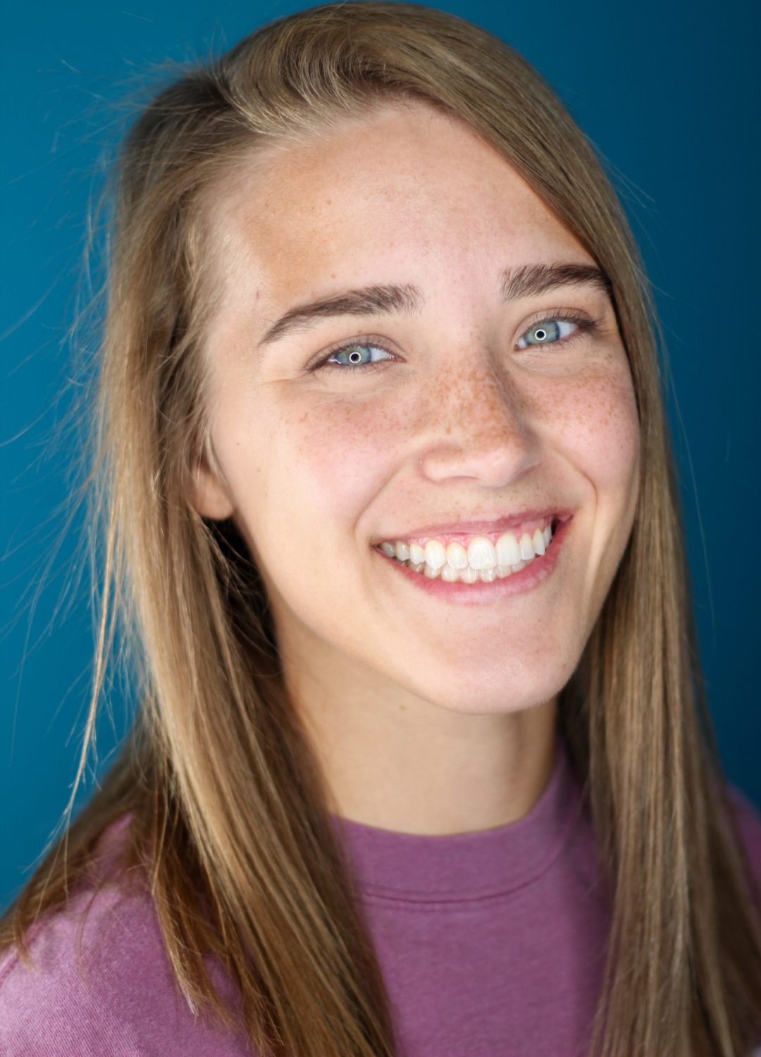 a teen who received orthodontic treatment