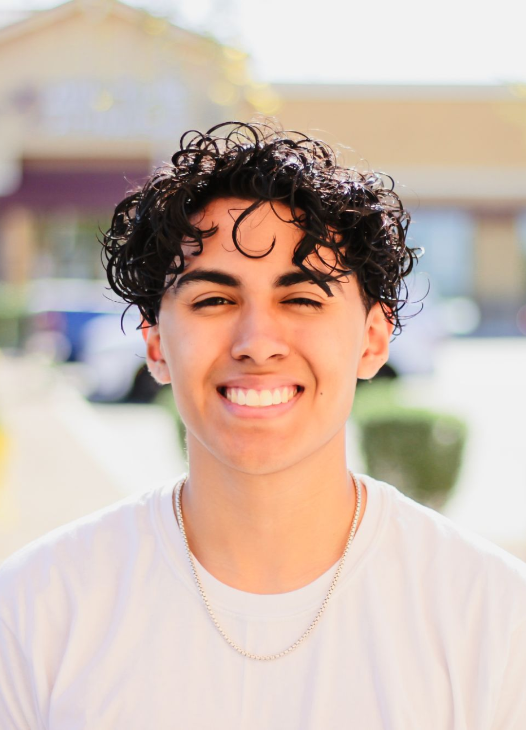 a young man who received orthodontic treatment